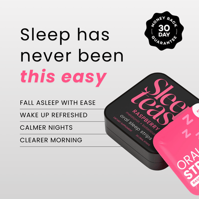 Sleeptease Raspberry Oral Sleep Strips