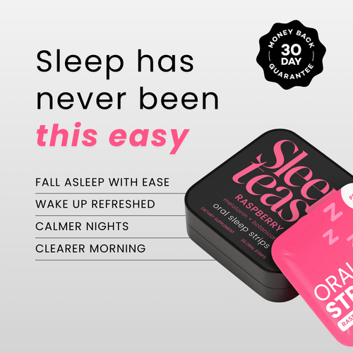 Sleeptease Raspberry Oral Sleep Strips